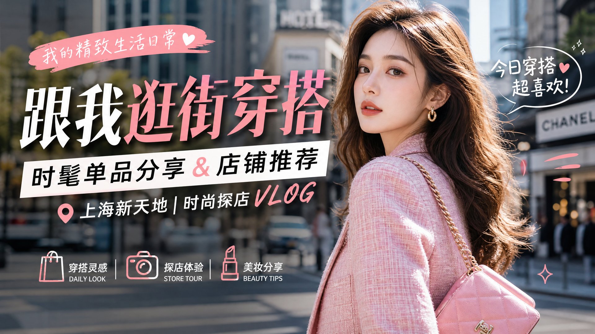 四虎 四虎时尚视频：跟我逛街穿搭视频分享·时髦单品推荐视频教程